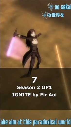 My Top 10 Sword Art Online Openings and Endings!