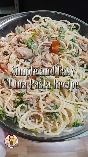 12 reactions · 38 shares | Quick and simple tuna pasta recipe ❤️ #pasta #recipe | Reshelda T. Abad | Facebook