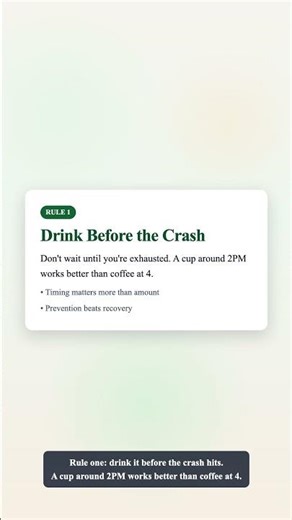Sencha for Afternoon Focus: 3 Rules to Avoid the 3PM Crash
