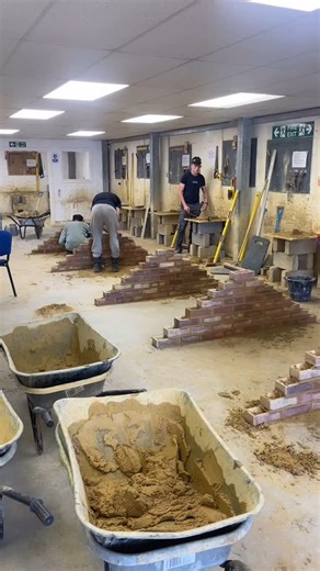 🧱Able skills Bricklaying Department🧱 Here at Able Skills we offer a variety of bricklaying courses. 🧱Taught entirely hands-on 🧱Accredited by City & Guilds 🧱Learning all aspects of bricklaying from beginner to NVQ level. For more information please see our website https://www.ableskills.co.uk/bricklaying-training-courses/ #BricklayingSkills #CityAndGuilds #ConstructionTraining #LearnBricklaying #BuildingSkills #BricklayingCourse #ConstructionSkills #TradeSkills | Able Skills Construction Tra