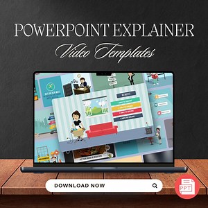 Powerpoint Explainer Video Templates - Etsy