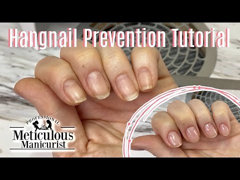 💅How to Prevent Hangnails with a Manicure at Home💅