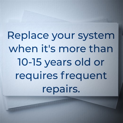 #FAQFriday: Do you know when it's time to replace your HVAC system? If you've had your system for over a decade or if you're experiencing issues with it, it's time to call in the professionals. Visit https://www.comfortsolutionsair.com/s/N6I6a2H | Comfort Solutions Heating & Cooling LLC | Facebook
