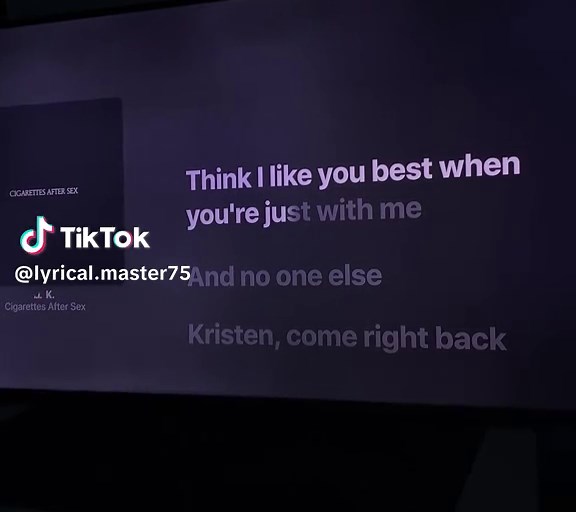 K by Cigarettes After Sex - Lyrics and Meaning