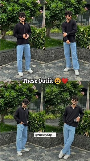 Polo tshirt & blue denim jeans || aesthetic outfit || raju styling ||