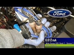 Replacing the lambda probe on the Ford Focus MK3 1.0 Ecoboost