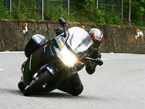 BMW K1200GT around view & acceleration onboard & corner winding video movie . k1300gt