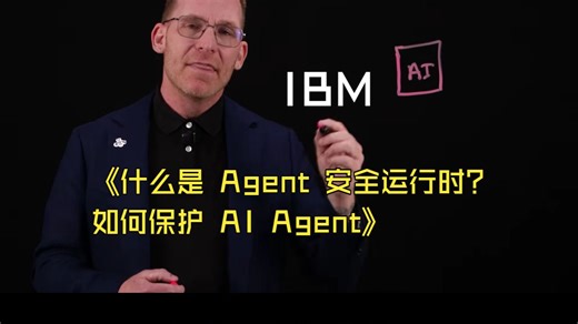 IBM《什么是 Agent 安全运行时？如何保护 AI Agent》中英字幕（LLM）