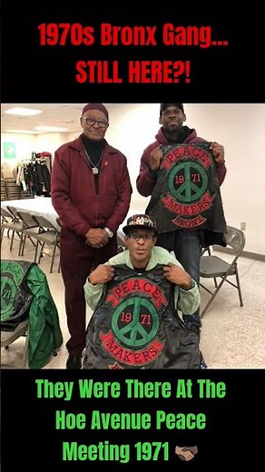 1970s BRONX “PEACE MAKERS” STILL ACTIVE?! 👊🏿 NYC GANG HISTORY YOU NEVER HEARD #peacemakers #bronx