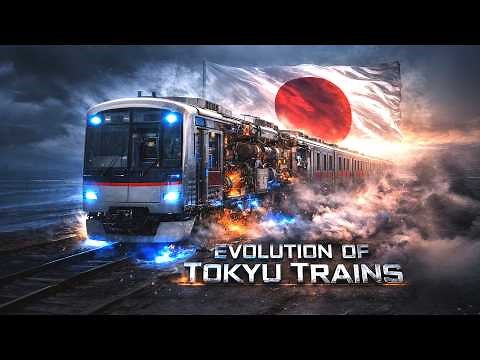 🇯🇵 Evolution of Tokyu Trains (Japan) | 70 Years of Railway Innovation in One Transformation