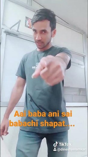 Aai baba ani sai babachi shapat....