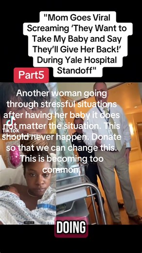 This is another woman going through a stressful situation hours after giving birth. This should never happen. This is happening to more black women than it is shown on television and they should not happen. I was horrified by so many people and what they were telling me was happening to them we need to change this Please donate to that we can help as many people as possible. 🙏❤️❤️ human compassion ##beingblackwomaninamericaplease##tiktok##womenshealth##birth##csection##doulasoftiktok##HospitalA