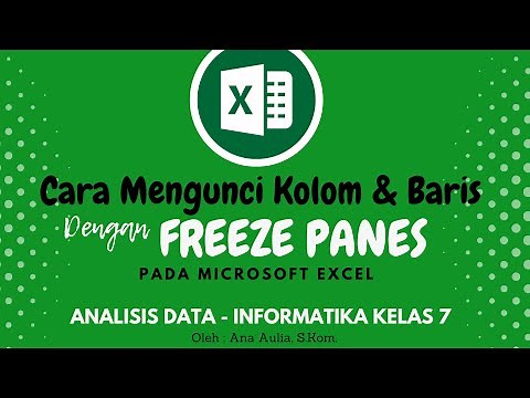 #3 Freeze Panes in Microsoft Excel - How to Lock Columns and Rows with Freeze Panes - Data Analysis7