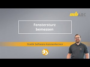 Fenstersturz bemessen