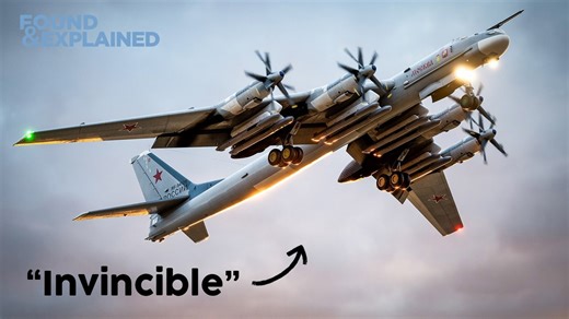 The Tu-95 Bear - Cold War Giant Finally Brought Down in Ukraine