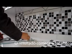 Instalação de Pastilhas Adesiva Resinada