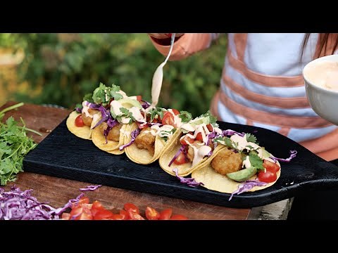 Easy Family Favorite - Beer-Battered Lingcod Tacos