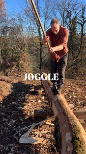 Joggle off! We are having all the fun hewing an oak beam to replace one in a French farmhouse. I’m showing Maarten and Esther how to covert their own timbers from their woods using traditional methods and techniques. I’m introducing them to a number of different methods and axes. They are doing really well, I’m really impressed! We are also talking about things such as grain and things to look for in timber, as well as how the building works as a whole. #tutorial #axe #craft #carpentry #homestea