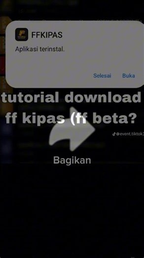tutorial cara donload FF kipas atau beta#freefireshorts