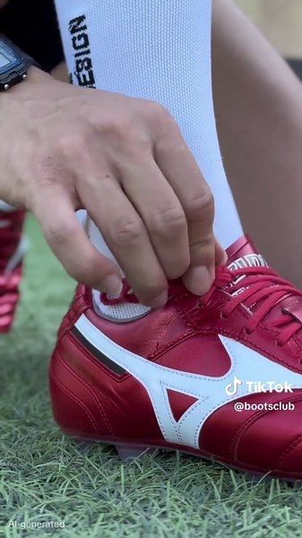 How do you rate them? 💬 this is the colorway of the Mizuno Morelia II Japan from the new Ruby Red pack ❤️ #bootsclub #mizunofootball #footballboots #mizunonorelia #morelia #scaroedacalcio #madeinjapan