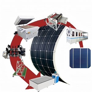 [Hot Item] Flexible Solar Panel Making Machine Production Line Equipment for Manufacture Solar Panel