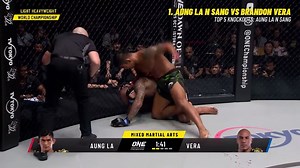 4.1M views · 12K reactions | Aung La Nsang(Burmese Python)'s top ONE Championship knockouts  | ONE Championship | Facebook