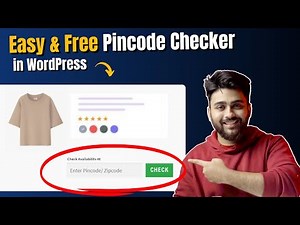 Easily Add FREE Pincode Checker in WordPress (2024)