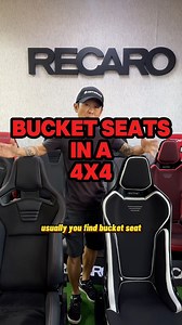 3.7K views · 39 reactions | Have you ever seen or thought about installing a bucket seat in a 4x4? Here’s what it looks like! For more information, feel free to reach out to AT Auto Shoppe. #4x4 #bucketseats #zenlow #zenlow69 #fyp #fypシ #aylezo | Zen Low | Facebook