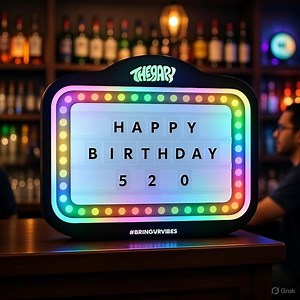 Custom Birthday Neon Sign, Personalized LED Birthday Sign,night Club VIP Sign,light up Club Sign - Etsy