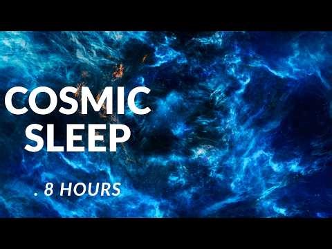 You're Sleeping on a Spaceship Watching the Galaxy 🌌 | 8 Hour Deep Space Sleep Ambience
