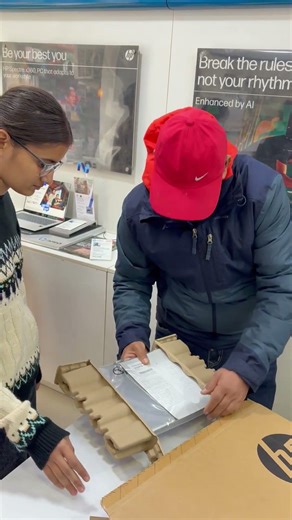 HP 15 Unboxing by HAPPY CUSTOMER... #laptop #hpsmart #gamingcomputer #gaminglaptop#trending #shorts