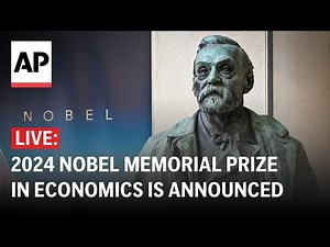 LIVE: Winner of 2024 Nobel Memorial Prize in economics is announced