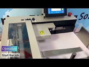 Sysform Paper Creasing and Perforating Machine Air Suction Feed CP340B / CP370B / CP345B / CP375B