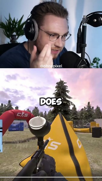 This CS2 Paintball is crazy😱 #ohnepixel #cs2 #cs2skins #counterstrike2 #fyp