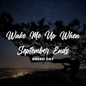 7.5K views · 697 reactions | Wake Me Up When September Ends (Slowed) - Green Day | Gwen | Facebook