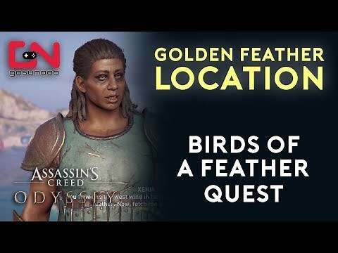 Assassin's Creed Odyssey - Birds of a Feather Quest - Golden Feather Location