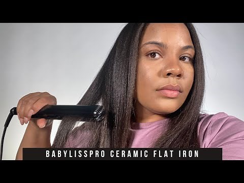 Affordable BabylissPro Porcelain Ceramic Flat Iron Review