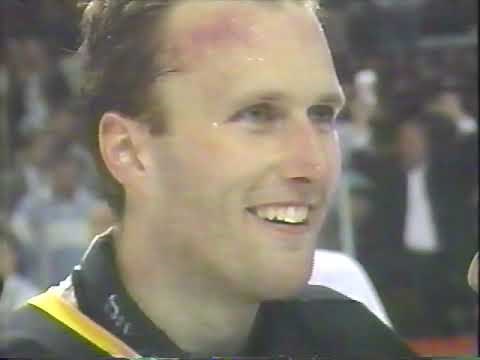 Pittsburgh Penguins Win 1992 Stanley Cup - Final Seconds, Celebrations