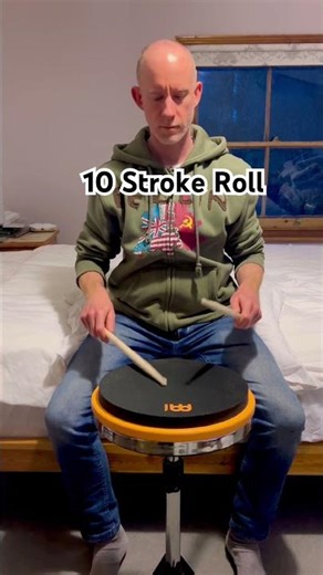 10 Stroke Roll #drums #drummer #drumming #drumlesson #rudiments #rudimentaldrumming #drumsdrums