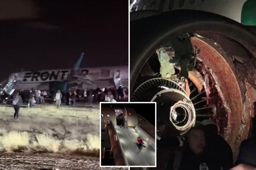 Shocking audio captures Frontier Airlines pilots reacting to plane striking person, leaving scattered limbs on runway