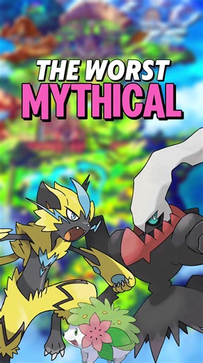 The Worst Mythical Pokémon in Every Region