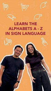 Did you know there’s no universal sign language? 樂 Join Nicole and Ivan from SIT’s Sign Language Club as they guide you through the A to Z of sign language! Plus, for the next five days, keep an eye on our stories to learn some local signs you can start using in your daily life. | Singapore Institute of Technology | Facebook