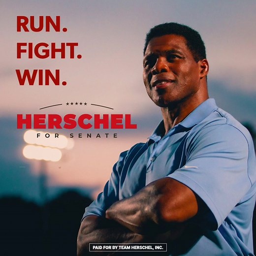My name is Herschel Walker, and I’m a Republican running for the United States Senate. Georgia is too important – our nation is too important -- for me to stand on the sideline and watch our country go down the wrong path. Join Team Herschel today by chipping in $5 or $10 right now! | Herschel Walker