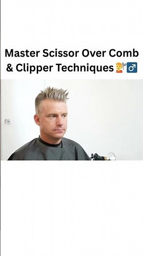 How To Cut Men’s Hair Step By Step ✂️ | Scissor Over Comb & Clipper Tutorial
