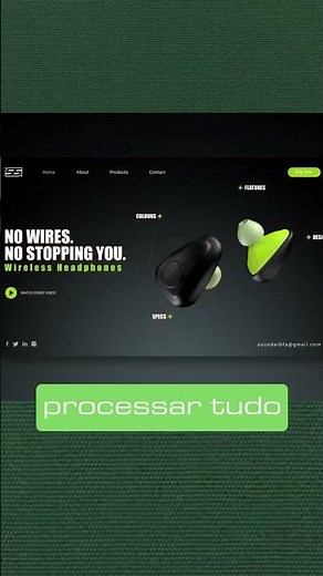 One line of code creates a complete website with AI.