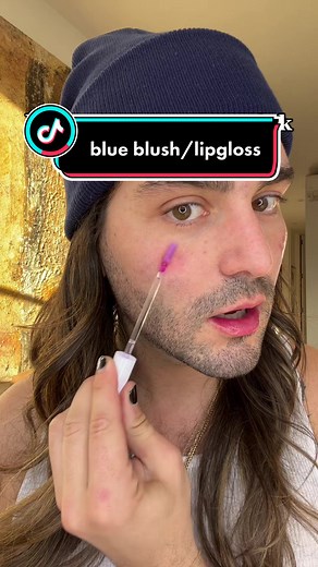 Color Changing Blue Blush & Lipstick | Makeup Transformation