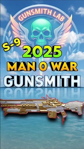 new 2-Shot MAN-O-WAR META Build CODM ⚡ #codm #callofduty