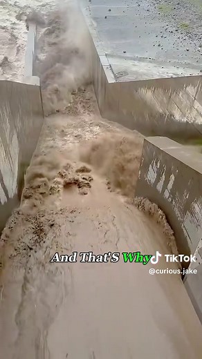 Why Dam Gates Spill White Water or Mud