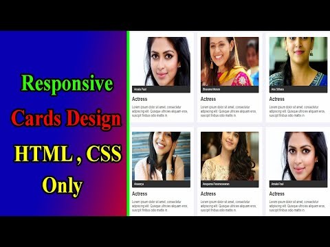 Responsive Article Cards Design Using HTML And CSS