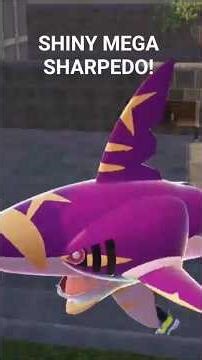 Shiny Mega Sharpedo - Legends Z-A #DLC #megadimension #shinymega